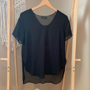 Calvin Klein sheer top